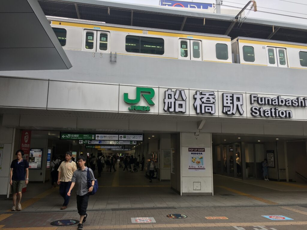 JR船橋駅南口の駅舎
