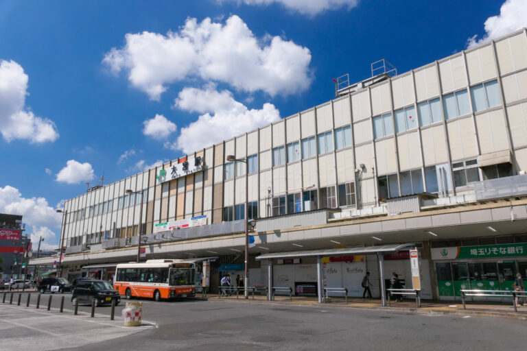 大宮駅東口側の駅舎